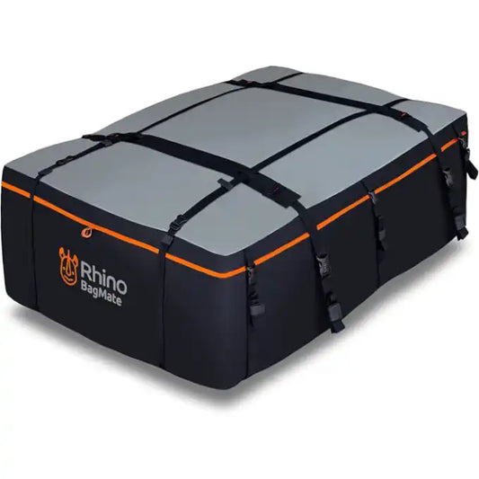 Rhino BagMate Military-Grade Weatherproof Rooftop Cargo Carrier Bag – XXL 651 Liters